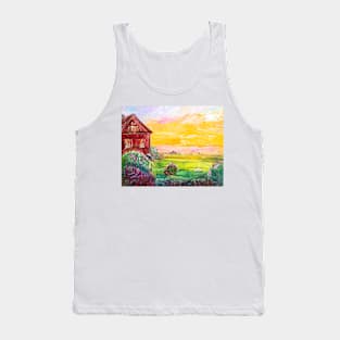 Evening In The Village Tank Top